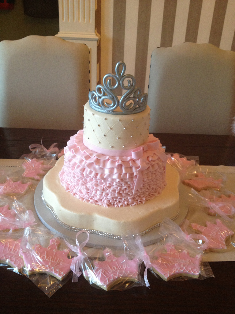 Little Princess Baby Shower Cake