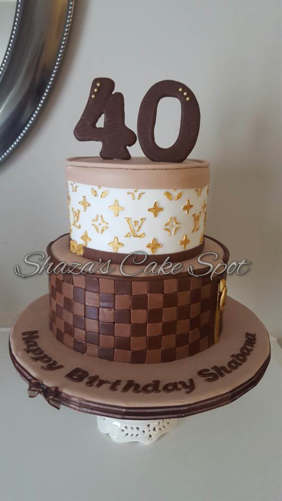 Louis Vuitton Birthday Cake