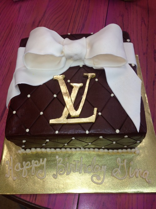 Louis Vuitton Birthday Cake