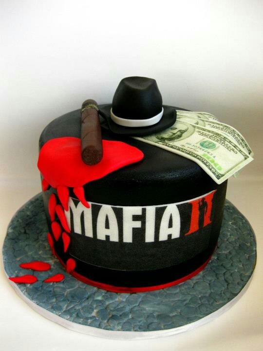 Mafia Birthday Cake Ideas