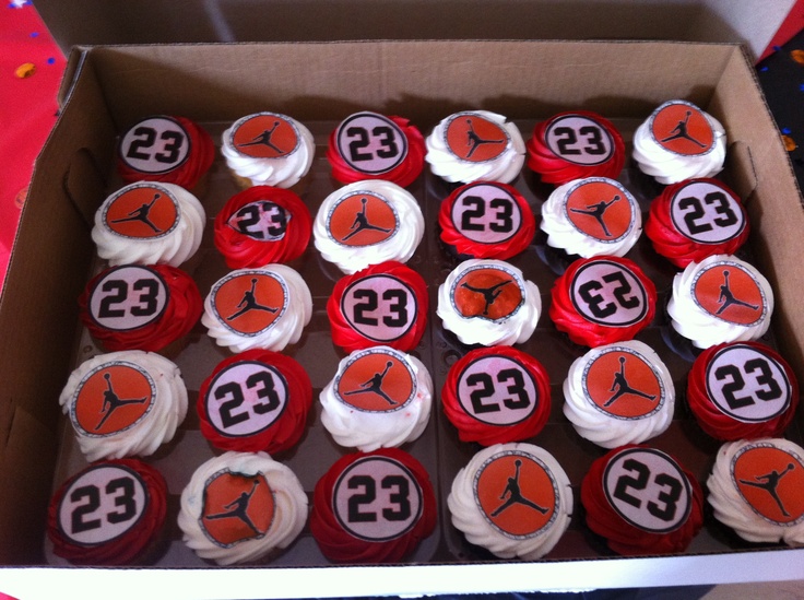 10 Jumpman Air Jordan Cupcakes Photo Air Jordan Cupcakes Jordan