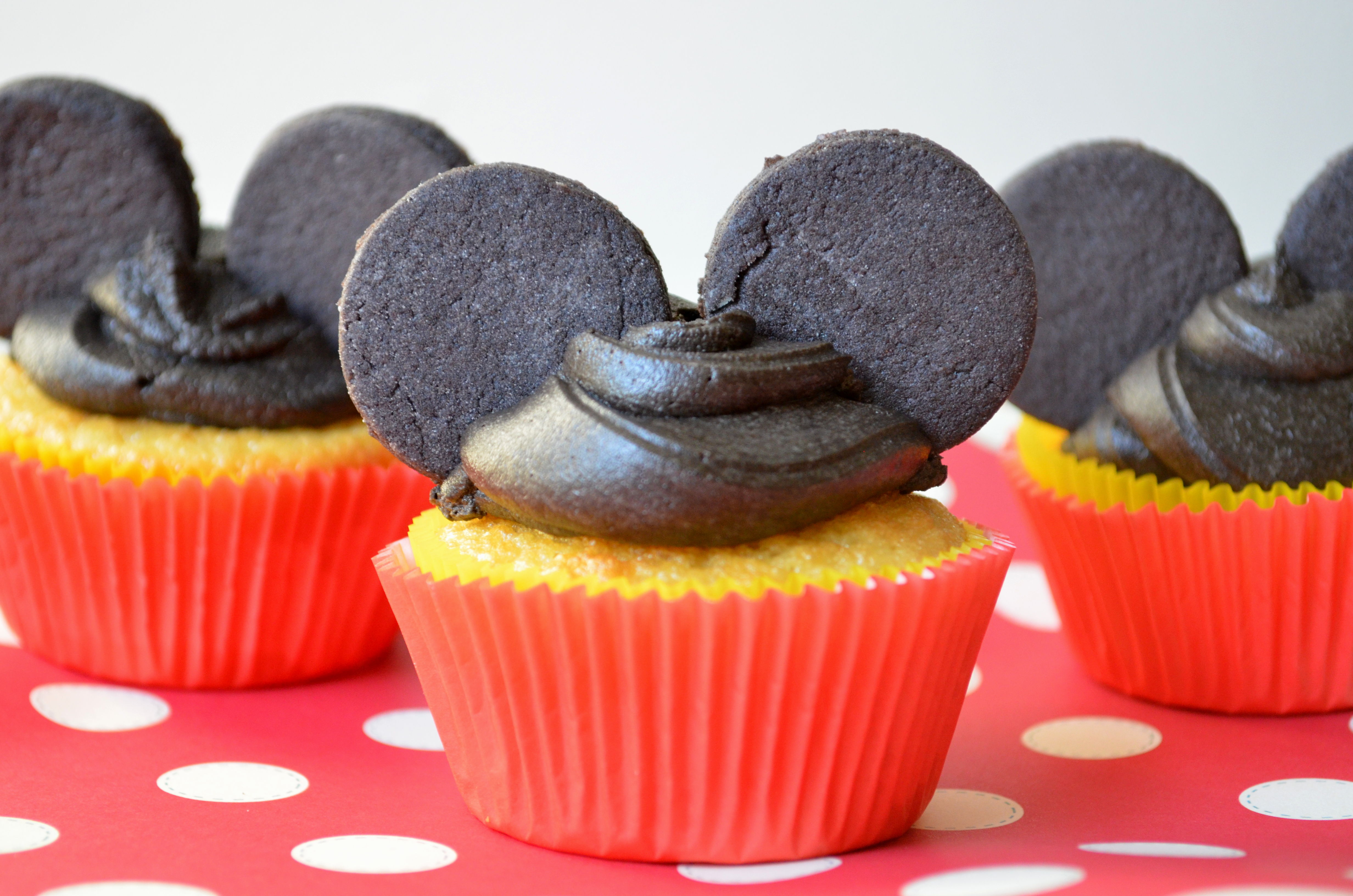 Mickey Mouse Cupcakes