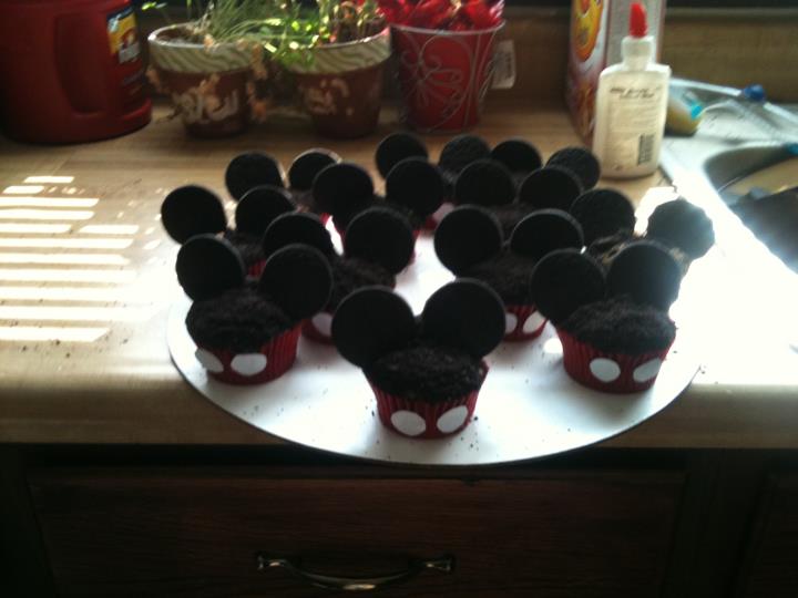 Mickey Mouse First Birthday Cupcake Cakes