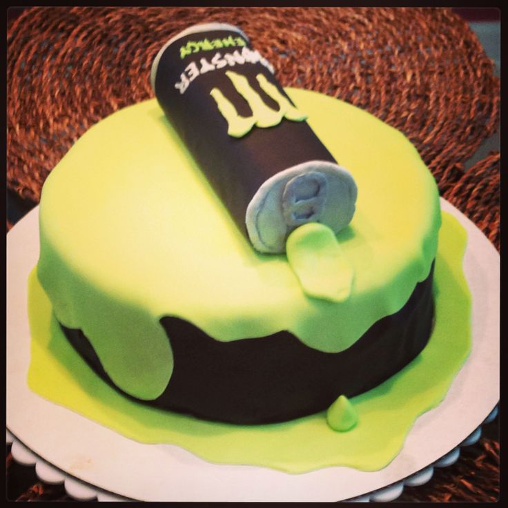 Monster Energy Cake