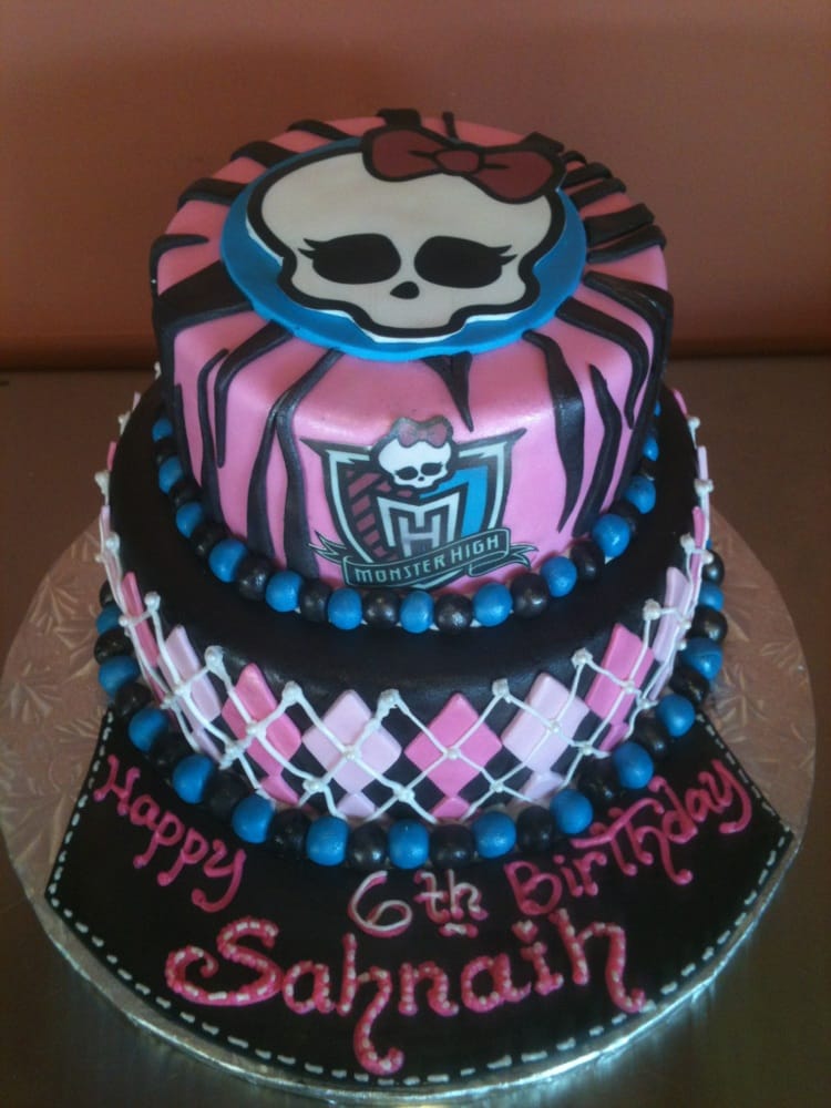 Monster High Birthday Cake