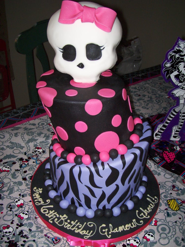 Monster High Birthday Cake