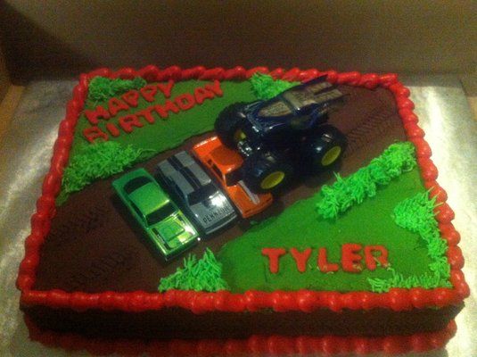 Monster Truck Cake