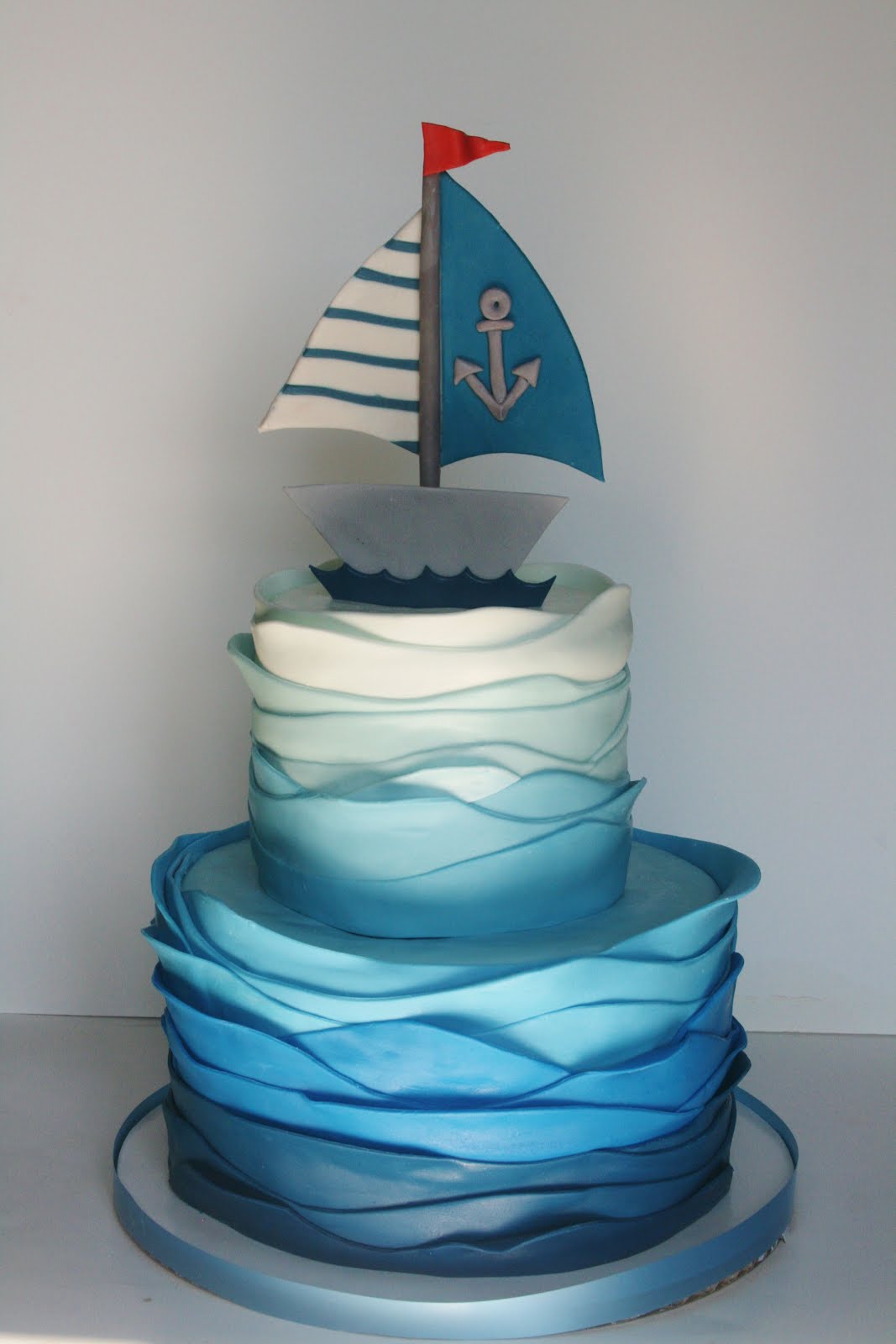 Nautical Baby Shower Cake