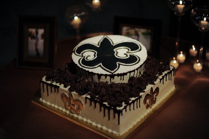 New Orleans Saints Cake