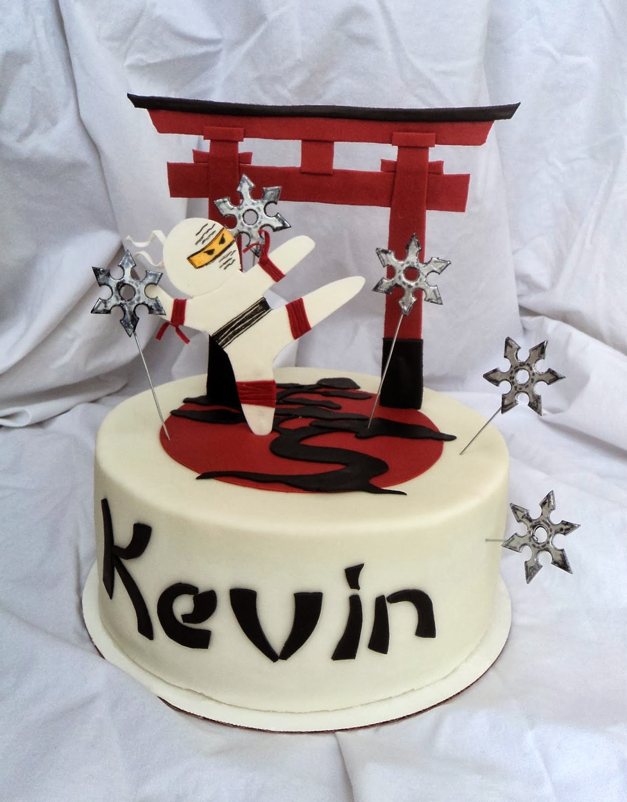 Ninja Birthday Cake