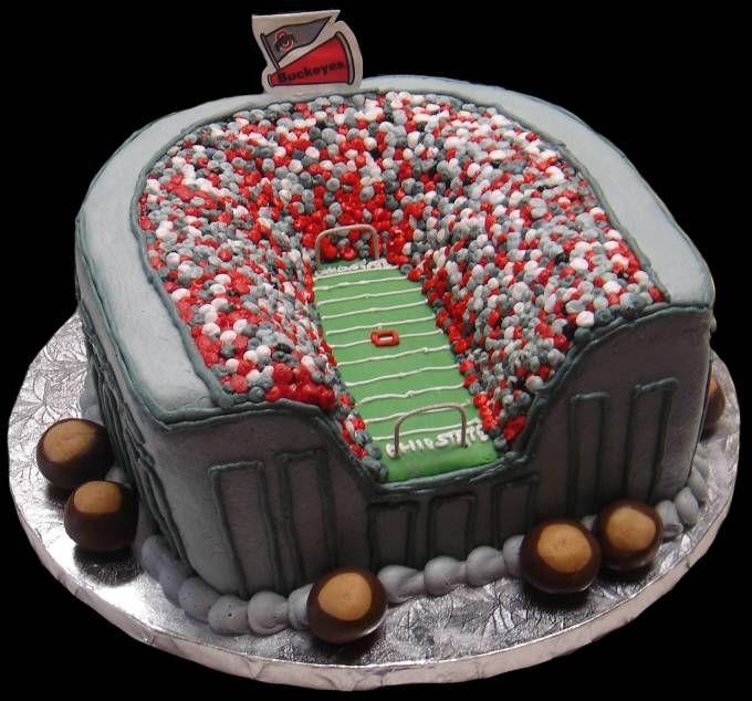 11 Photos of OSU Buckeye Birthday Cakes