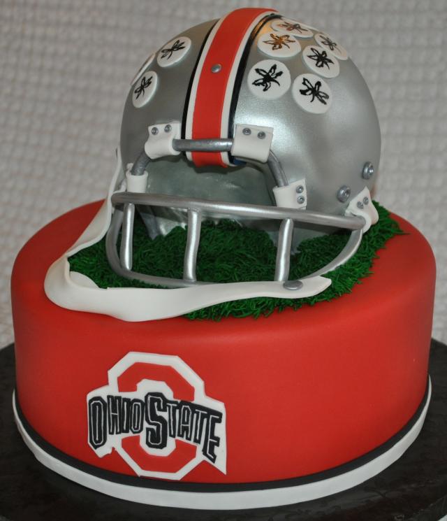 Ohio State Cake