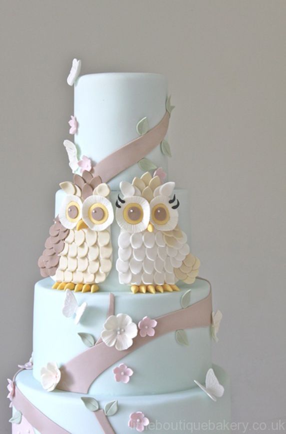 11 Photos of Beautiful Birthday Cakes Owls