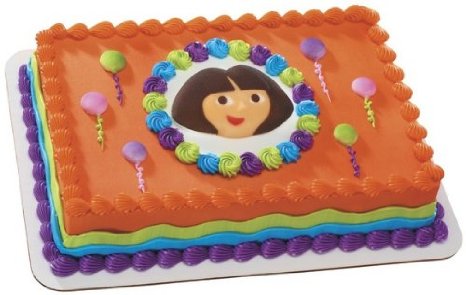 Photo Dora the Explorer Cake