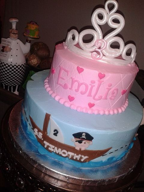 Pirate Princess Cake