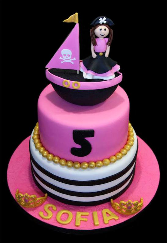 Pirate Princess Cake