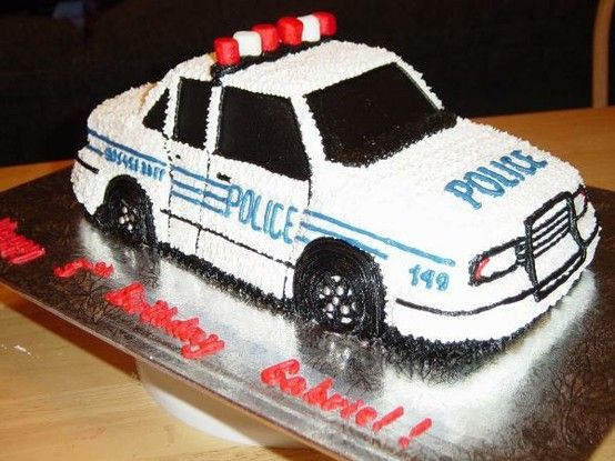 9 Police Bus Cakes Photo - Police Car Cake, Police Car Cake and Fire ...