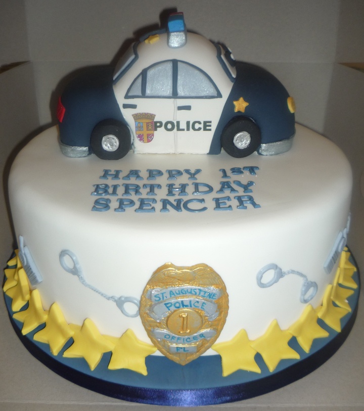 Police Car Cake