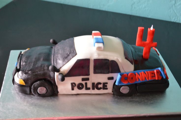 Police Car Cake