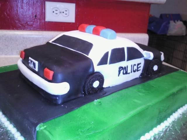 Police Car Cake