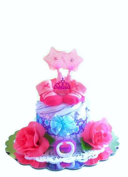 Princess Baby Girl Diaper Cake