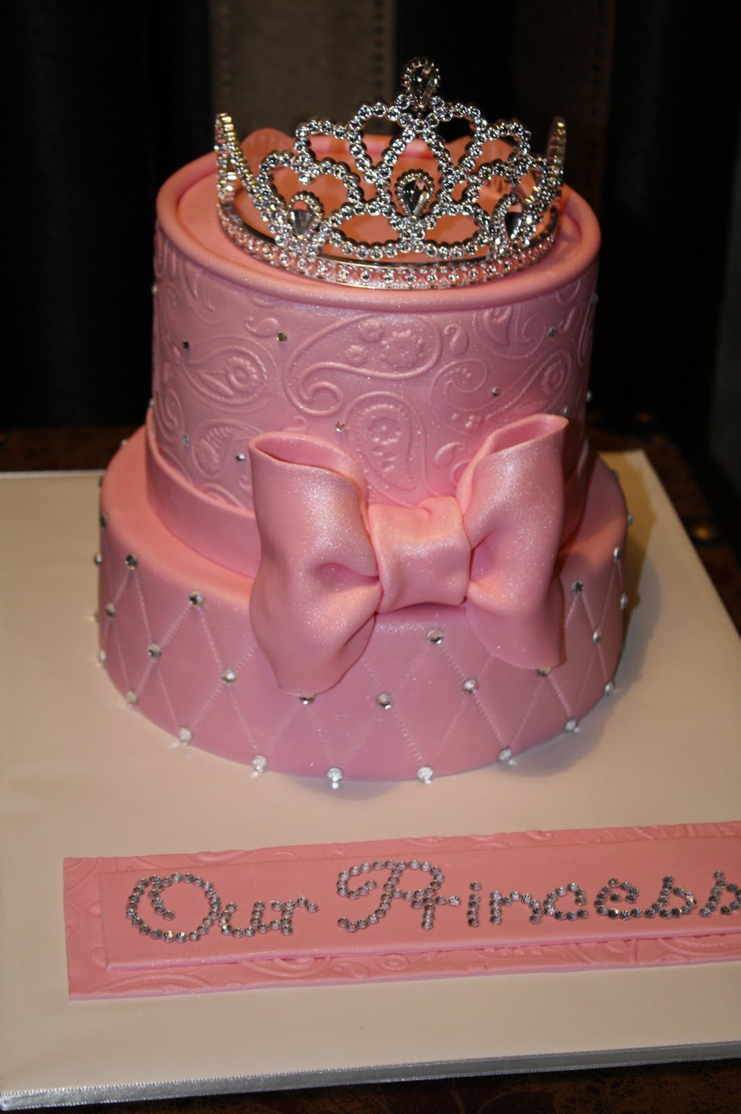 Princess Baby Shower Cake