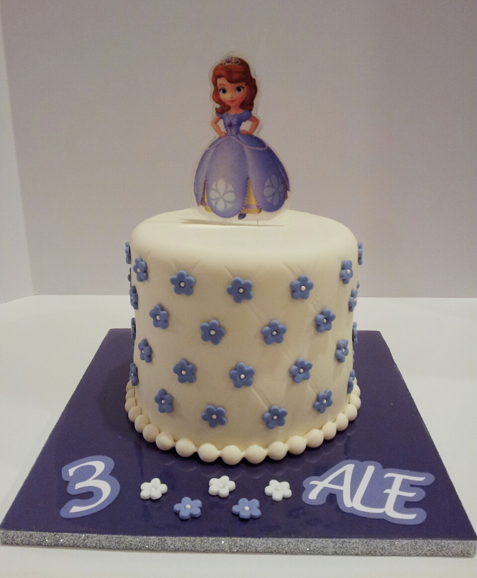 Princess Sofia Birthday Cake