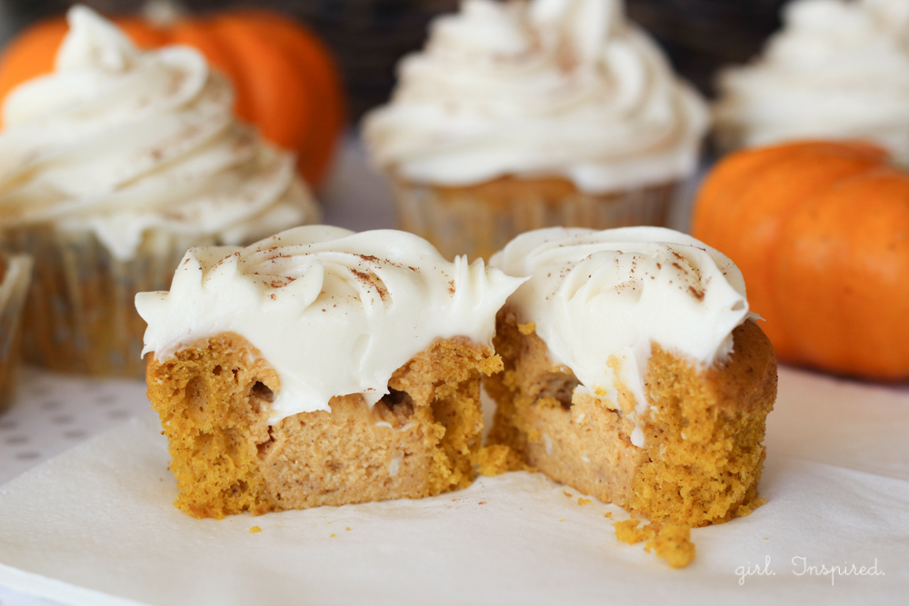 Pumpkin Pie Cupcakes