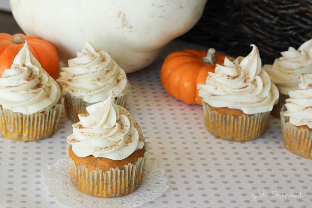 Pumpkin Pie Cupcakes