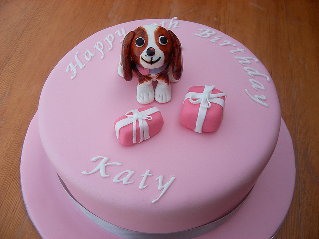 Puppy Birthday Cake