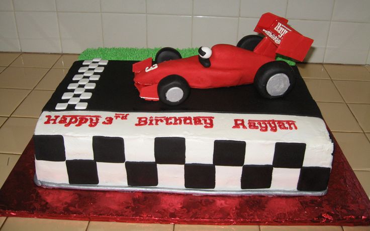 Race Car Birthday Cake