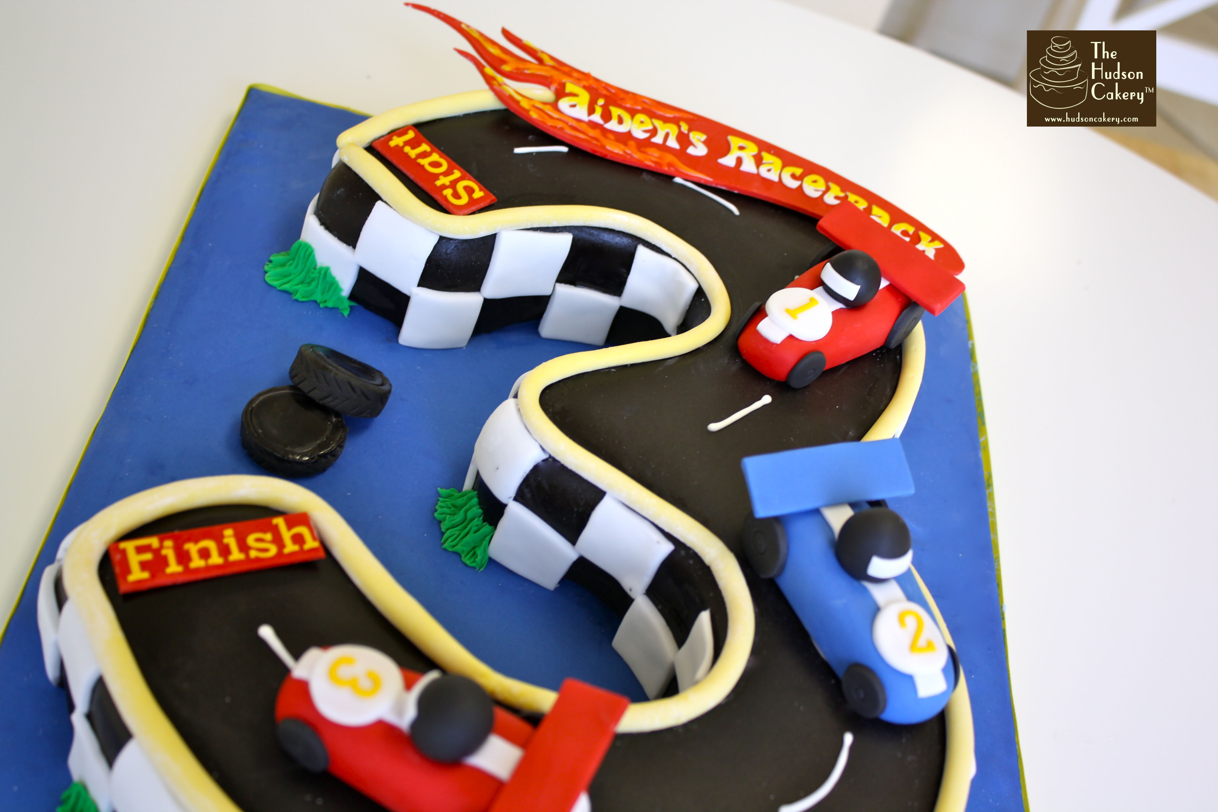 Race Car Birthday Cake