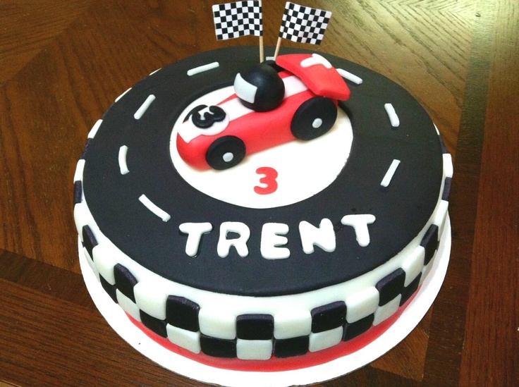 Race Car Birthday Cake