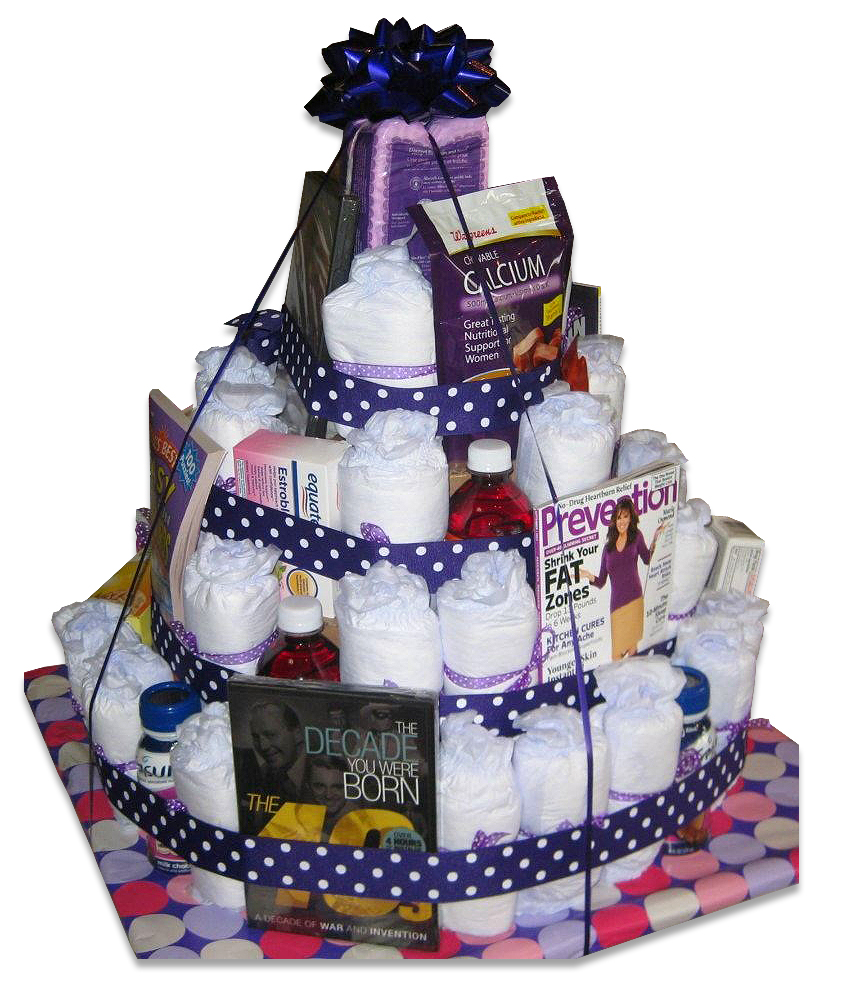 Retirement Adult Diaper Cake