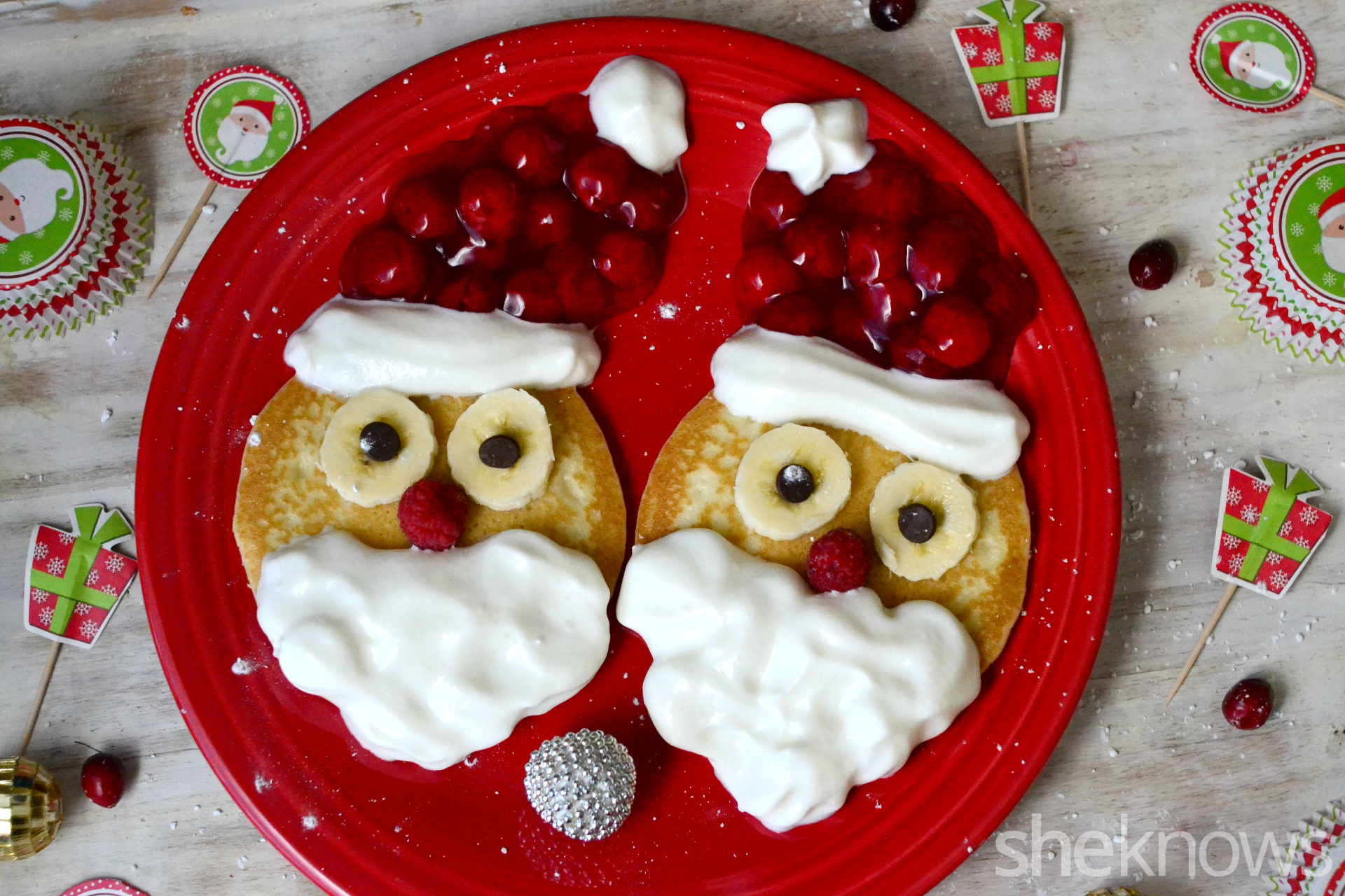 Santa Claus Pancakes Recipe