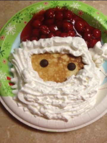 Santa Claus Pancakes