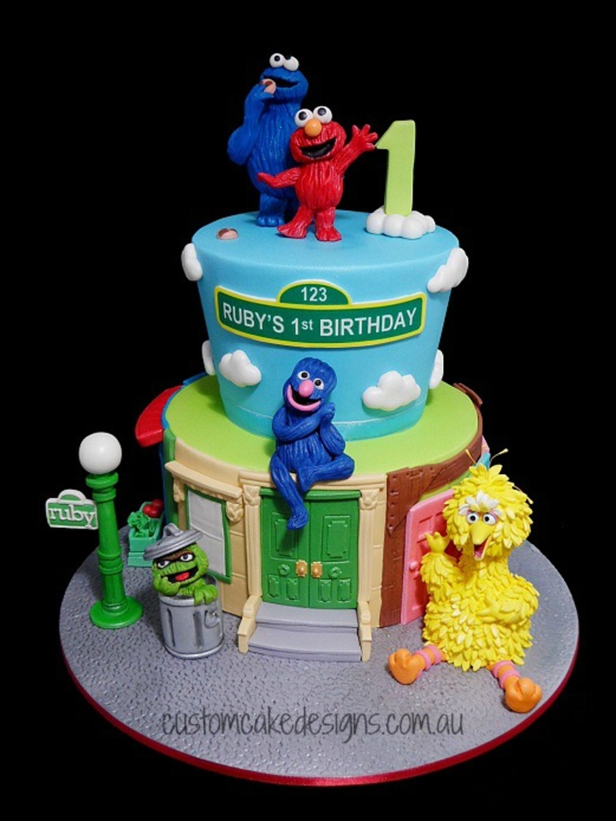 Sesame Street Cake