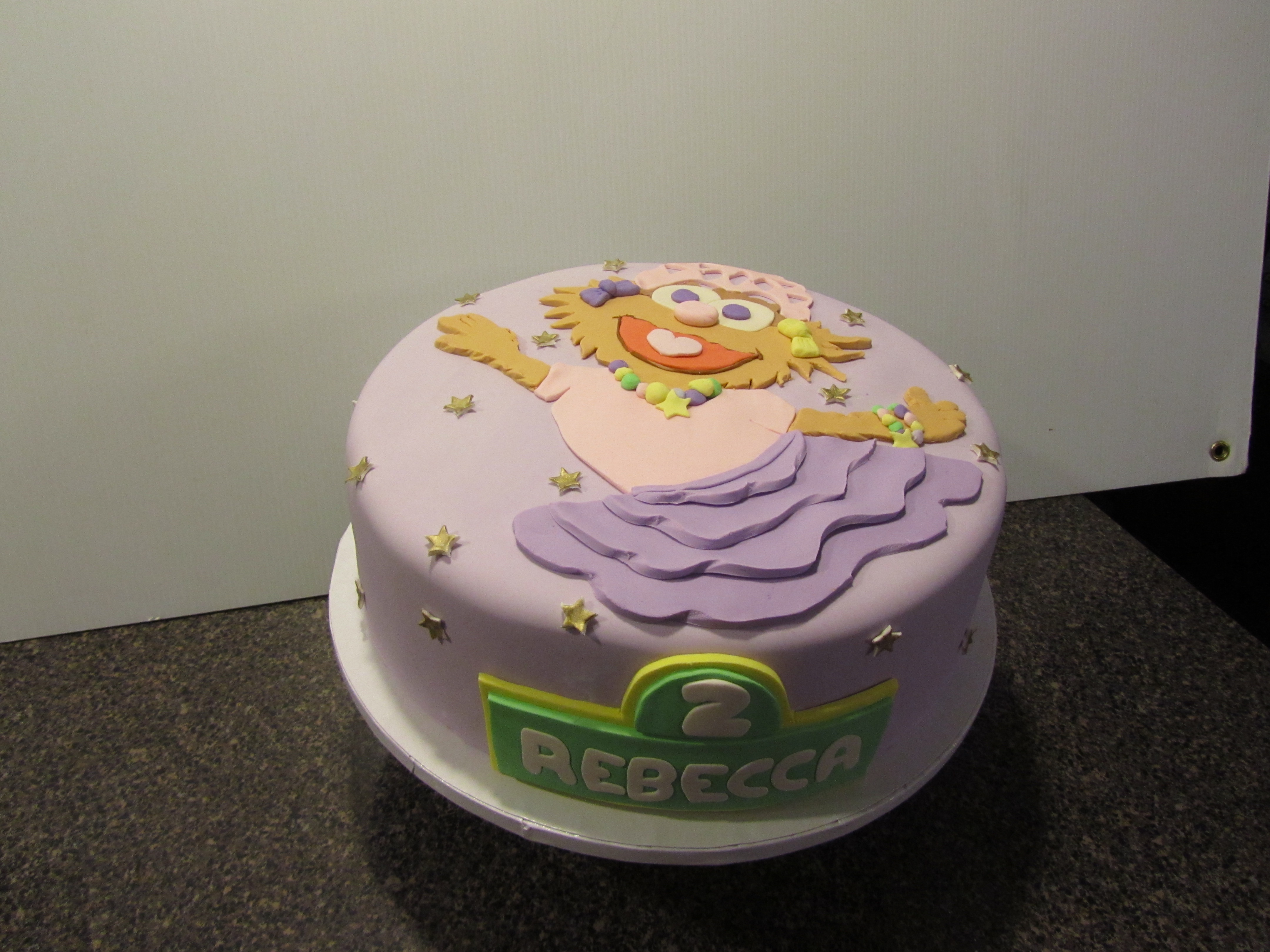 Sesame Street Zoe Cake