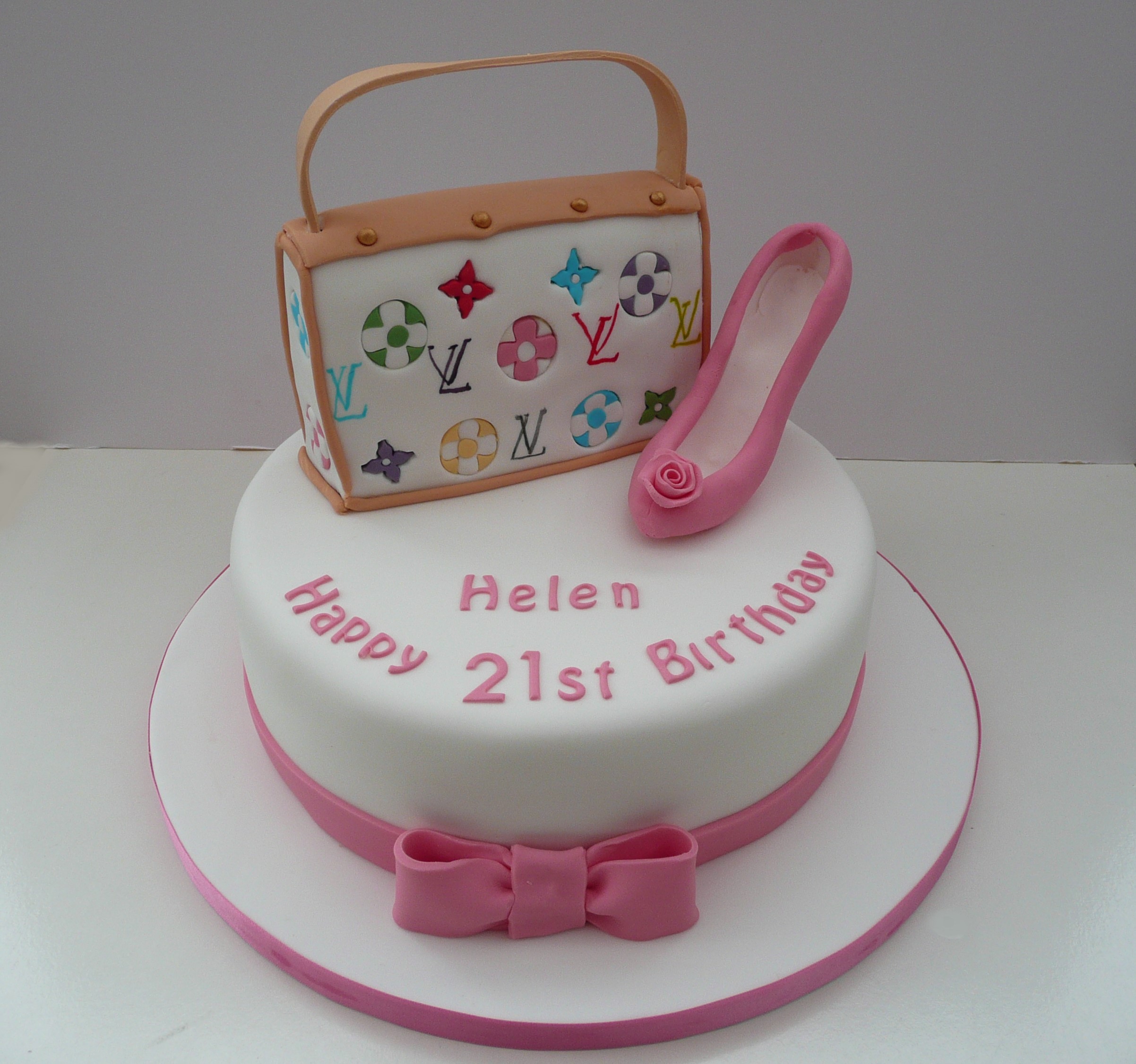 Shoe Birthday Cake