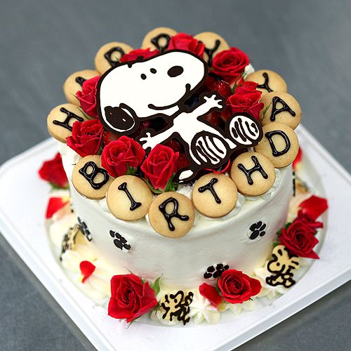 Snoopy Birthday Cake