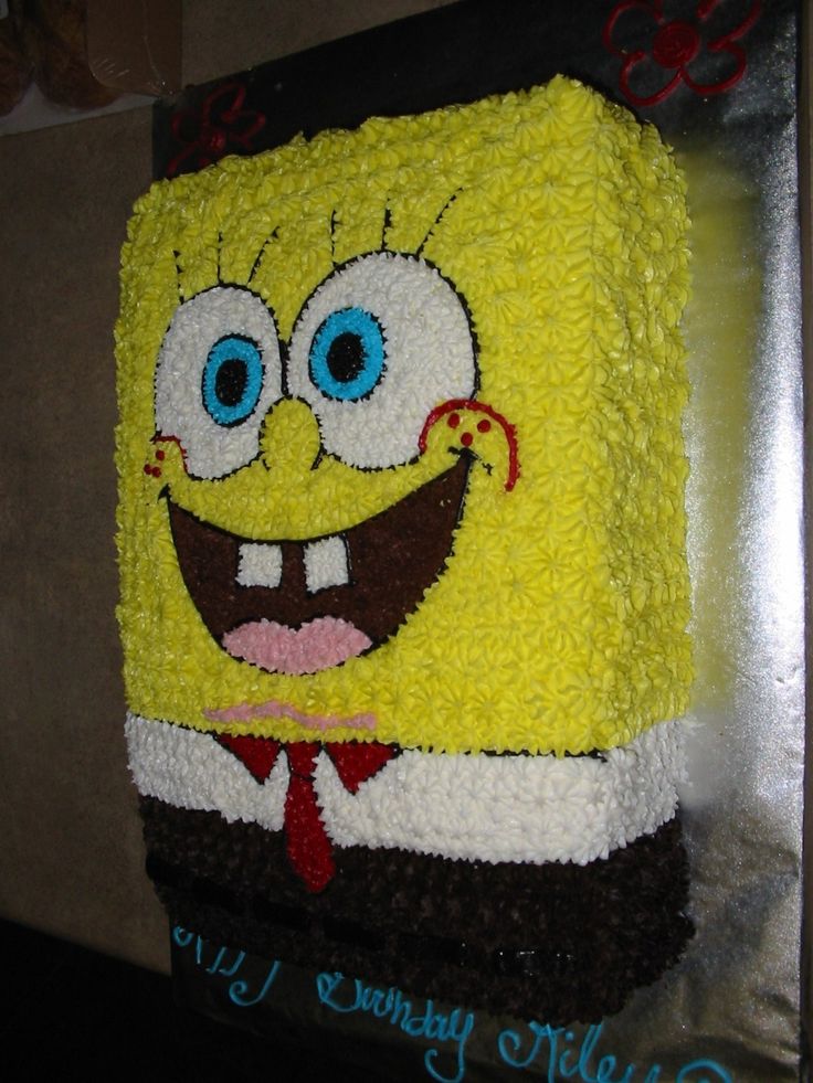 Spongebob Birthday Cake