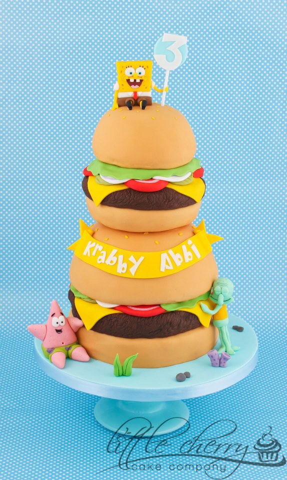 Spongebob Krabby Patty Cake