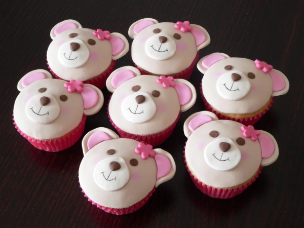 Teddy Bear Cupcakes