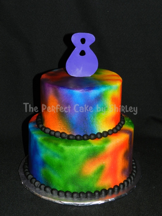 Tie Dye Cake