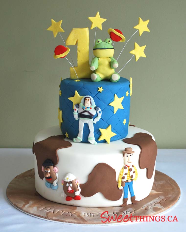 Toy Story 1st Birthday Cake