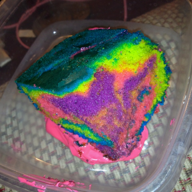 Tye Dye Birthday Cake