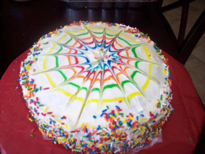 Tye Dye Cake