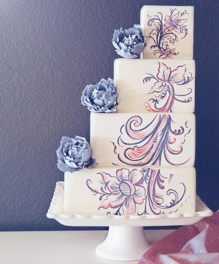 Wedding Cakes with Staircases