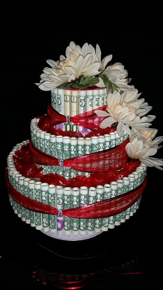 Wedding Shower Money Cake