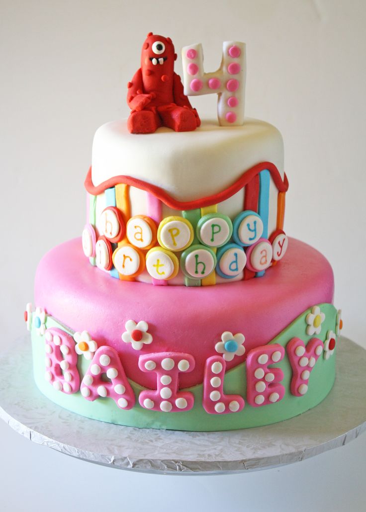 Yo Gabba Birthday Cake